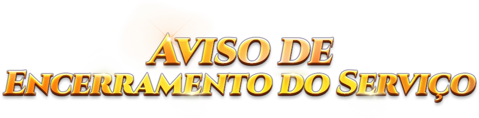 Aviso de Encerramento do Serviço